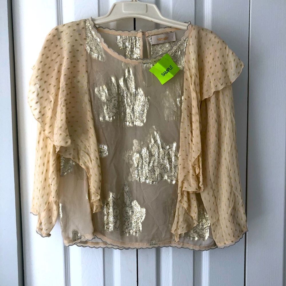 Gold top from south moon under. Bought at their sample sale - never worn